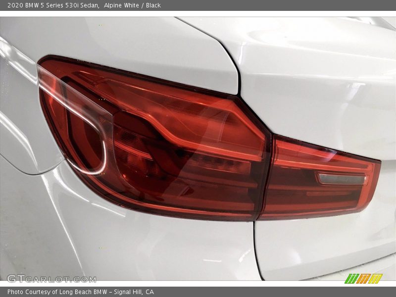 Alpine White / Black 2020 BMW 5 Series 530i Sedan