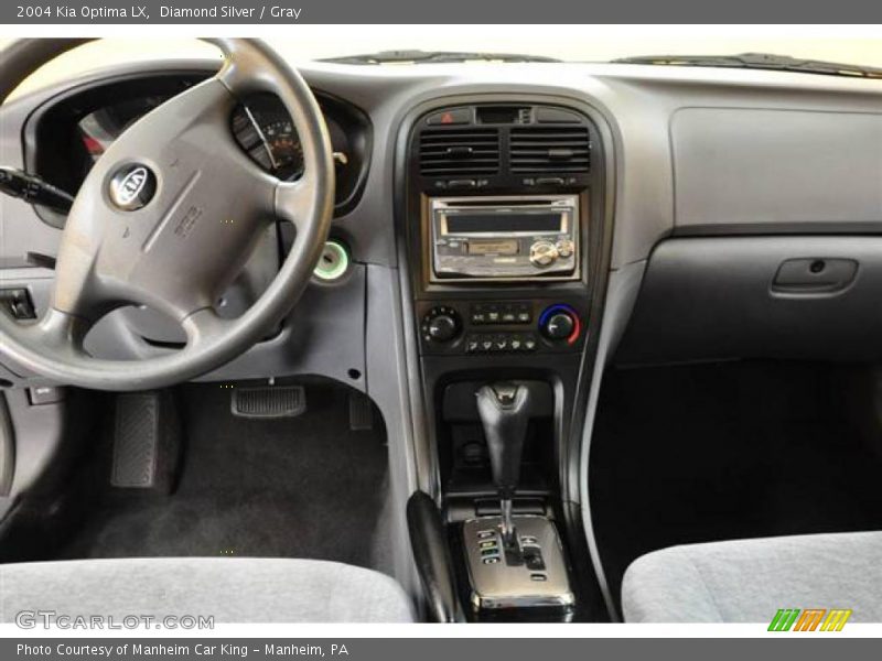 Diamond Silver / Gray 2004 Kia Optima LX