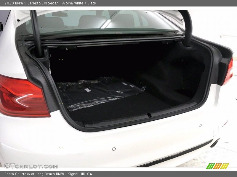 Alpine White / Black 2020 BMW 5 Series 530i Sedan