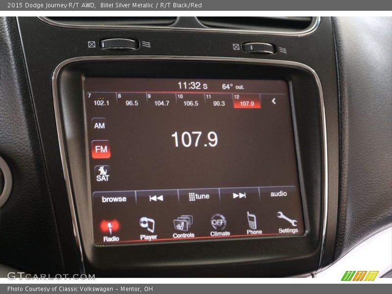 Audio System of 2015 Journey R/T AWD