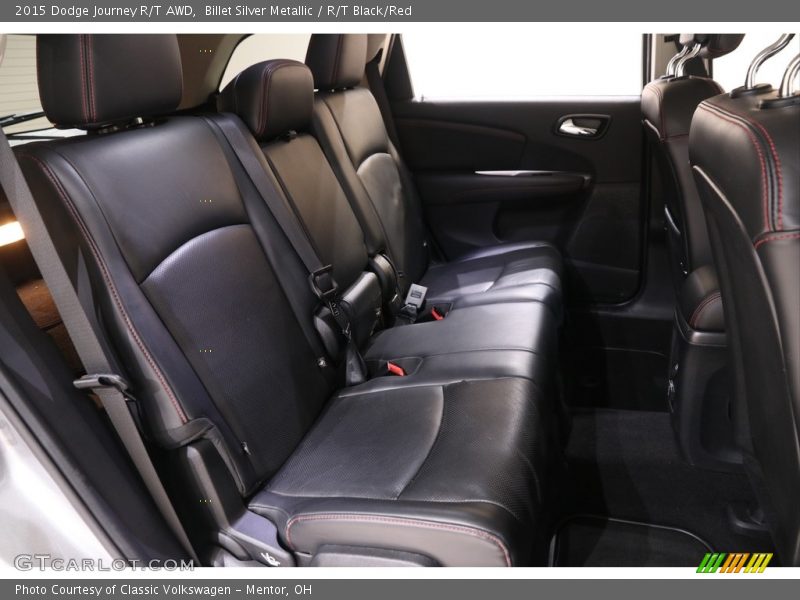 Rear Seat of 2015 Journey R/T AWD