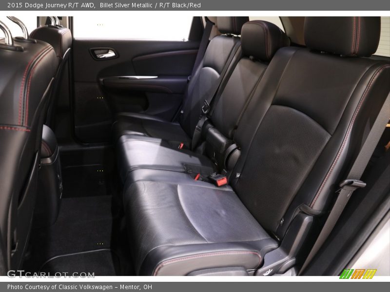 Billet Silver Metallic / R/T Black/Red 2015 Dodge Journey R/T AWD