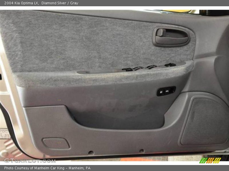 Diamond Silver / Gray 2004 Kia Optima LX