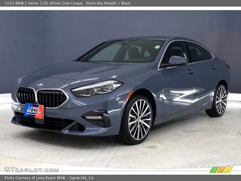 Storm Bay Metallic / Black 2020 BMW 2 Series 228i xDrive Gran Coupe