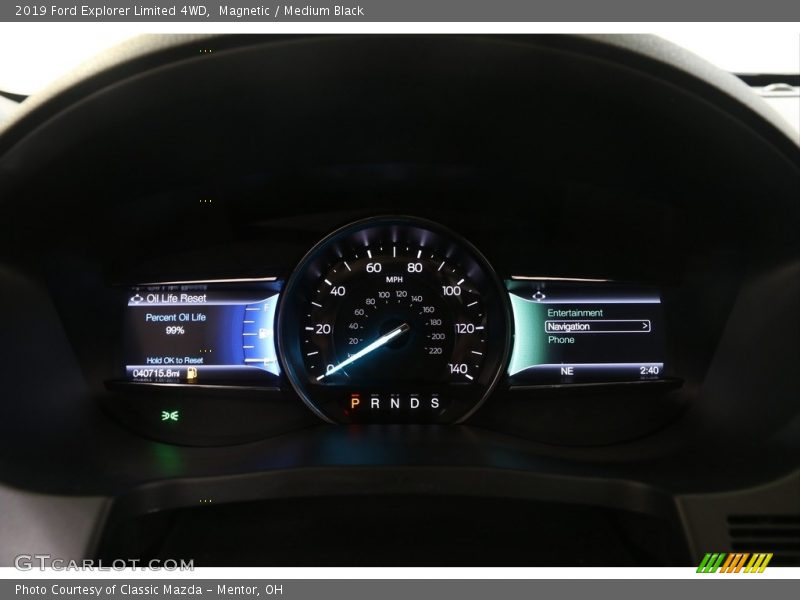 Magnetic / Medium Black 2019 Ford Explorer Limited 4WD