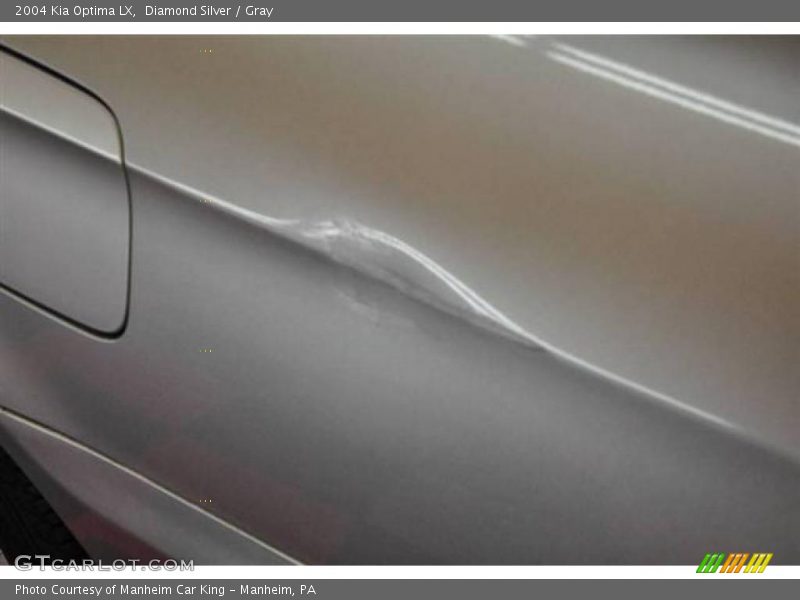 Diamond Silver / Gray 2004 Kia Optima LX