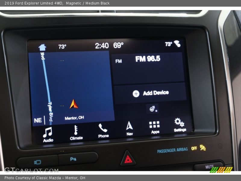 Magnetic / Medium Black 2019 Ford Explorer Limited 4WD