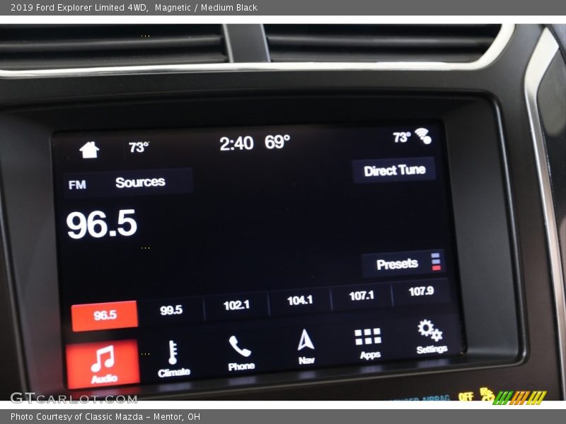 Magnetic / Medium Black 2019 Ford Explorer Limited 4WD