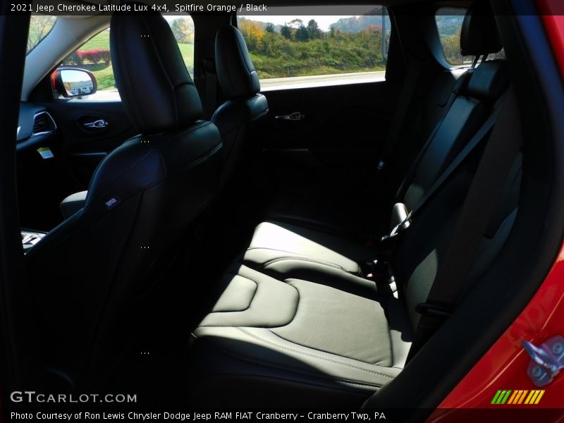 Spitfire Orange / Black 2021 Jeep Cherokee Latitude Lux 4x4