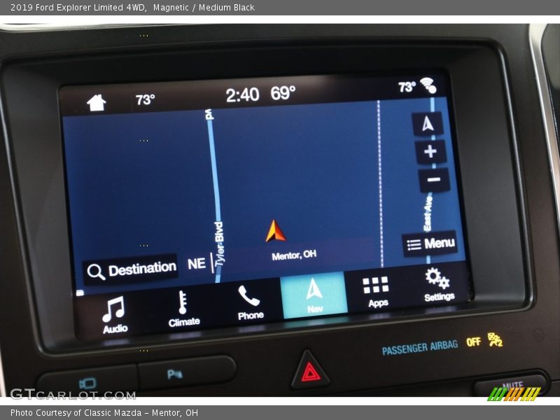 Magnetic / Medium Black 2019 Ford Explorer Limited 4WD