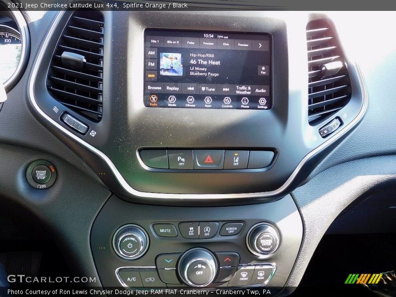 Spitfire Orange / Black 2021 Jeep Cherokee Latitude Lux 4x4
