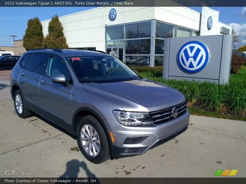 Pyrite Silver Metallic / Titan Black 2020 Volkswagen Tiguan S 4MOTION