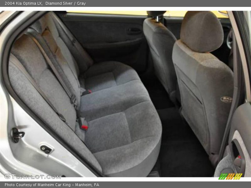 Diamond Silver / Gray 2004 Kia Optima LX
