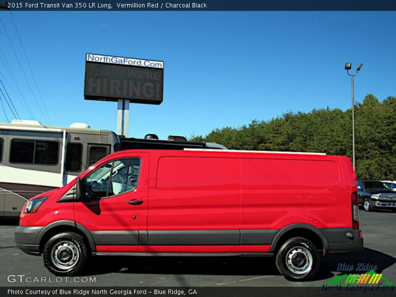  2015 Transit Van 350 LR Long Vermillion Red