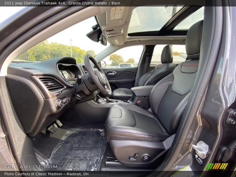  2021 Cherokee Traihawk 4x4 Black Interior