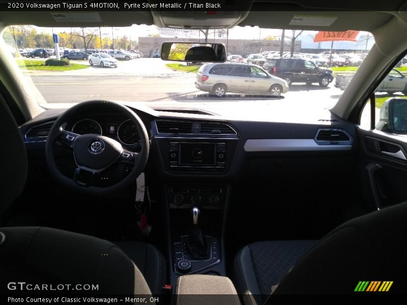 Pyrite Silver Metallic / Titan Black 2020 Volkswagen Tiguan S 4MOTION
