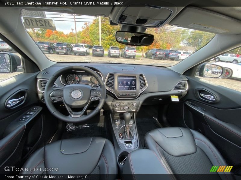 Dashboard of 2021 Cherokee Traihawk 4x4