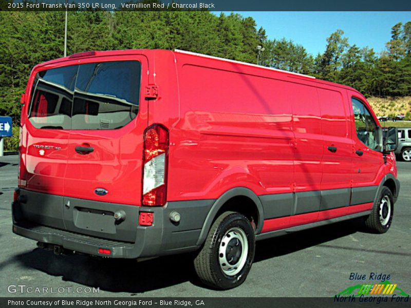  2015 Transit Van 350 LR Long Vermillion Red