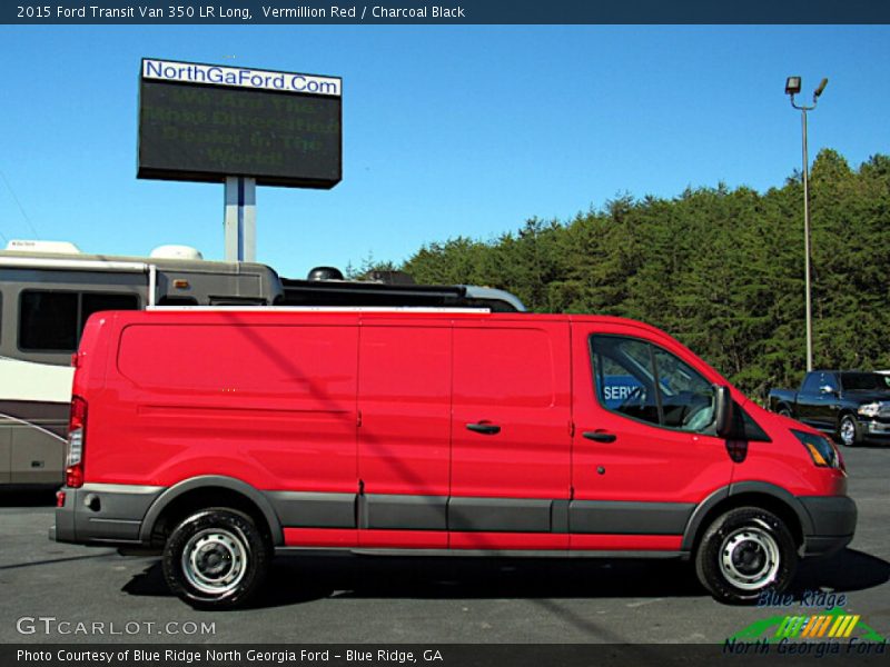  2015 Transit Van 350 LR Long Vermillion Red