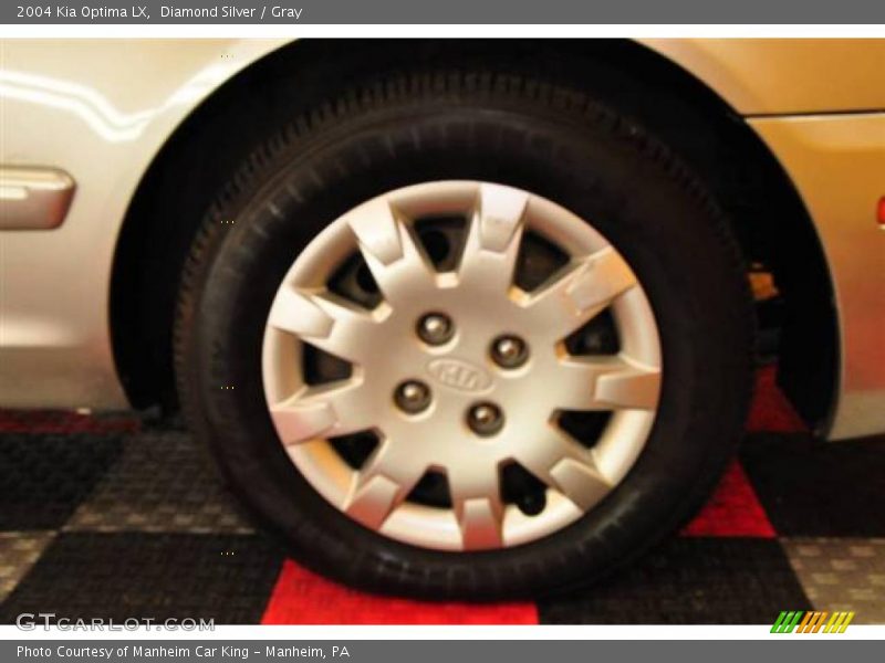 Diamond Silver / Gray 2004 Kia Optima LX