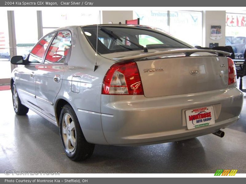 Clear Silver / Gray 2004 Kia Spectra GSX Wagon