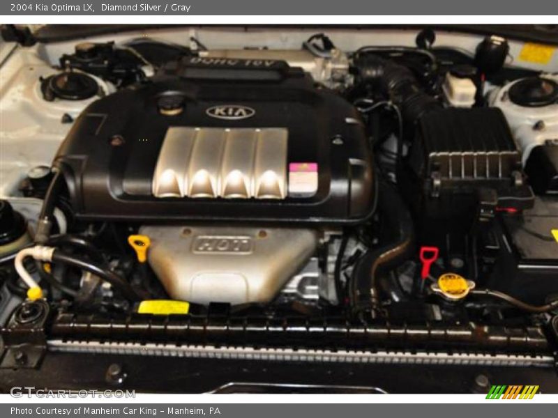 Diamond Silver / Gray 2004 Kia Optima LX