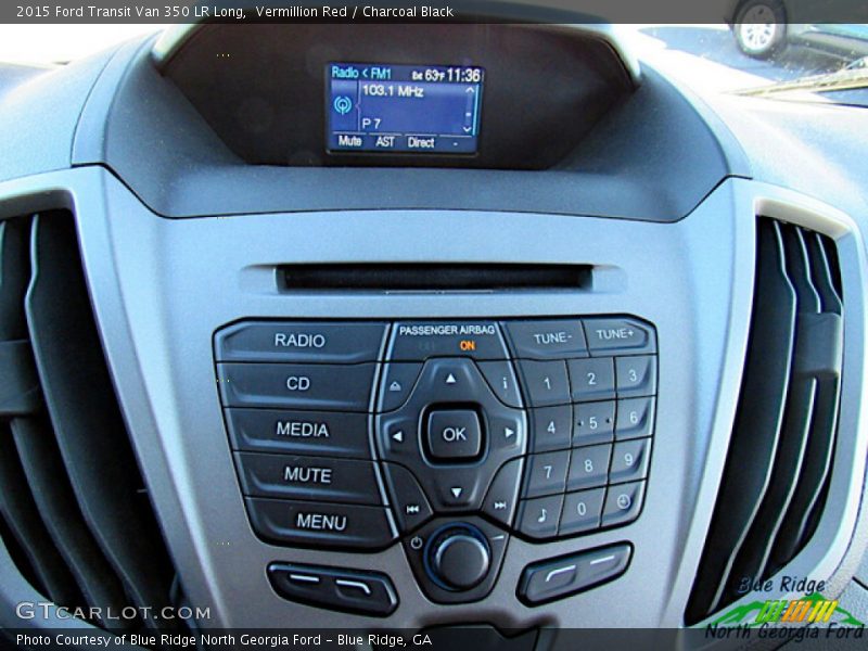Controls of 2015 Transit Van 350 LR Long