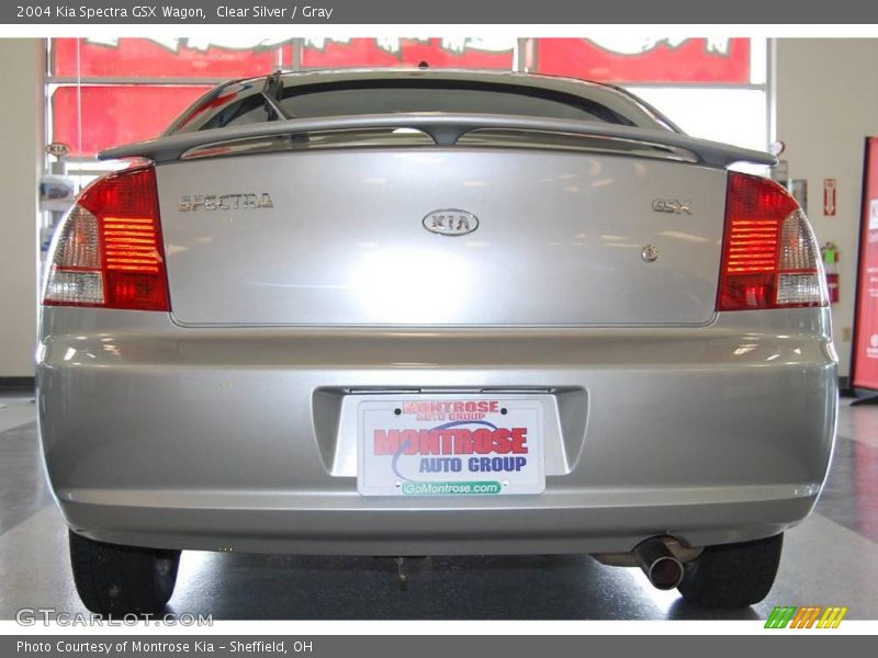 Clear Silver / Gray 2004 Kia Spectra GSX Wagon