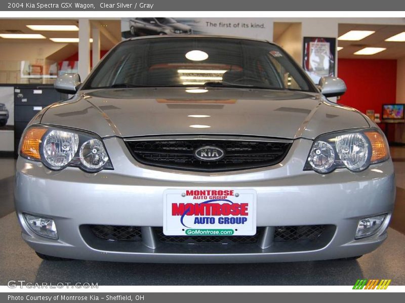 Clear Silver / Gray 2004 Kia Spectra GSX Wagon