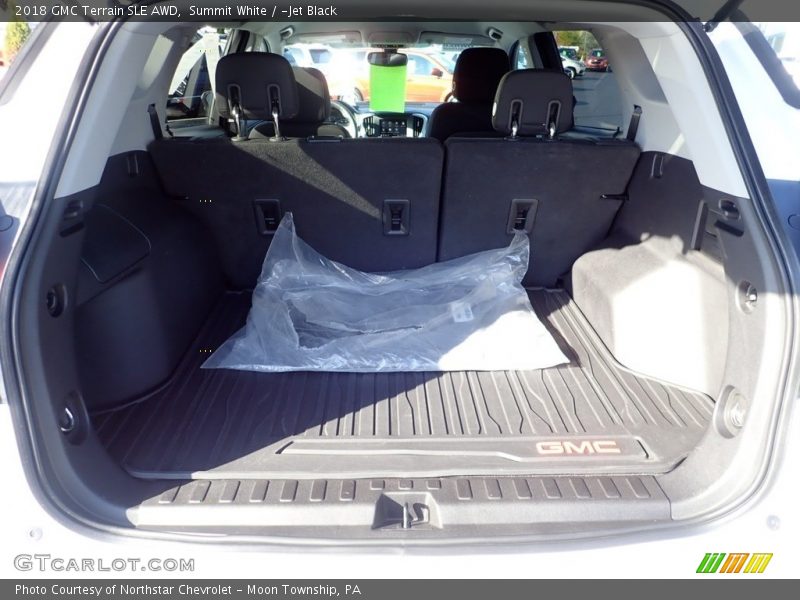 Summit White / ­Jet Black 2018 GMC Terrain SLE AWD