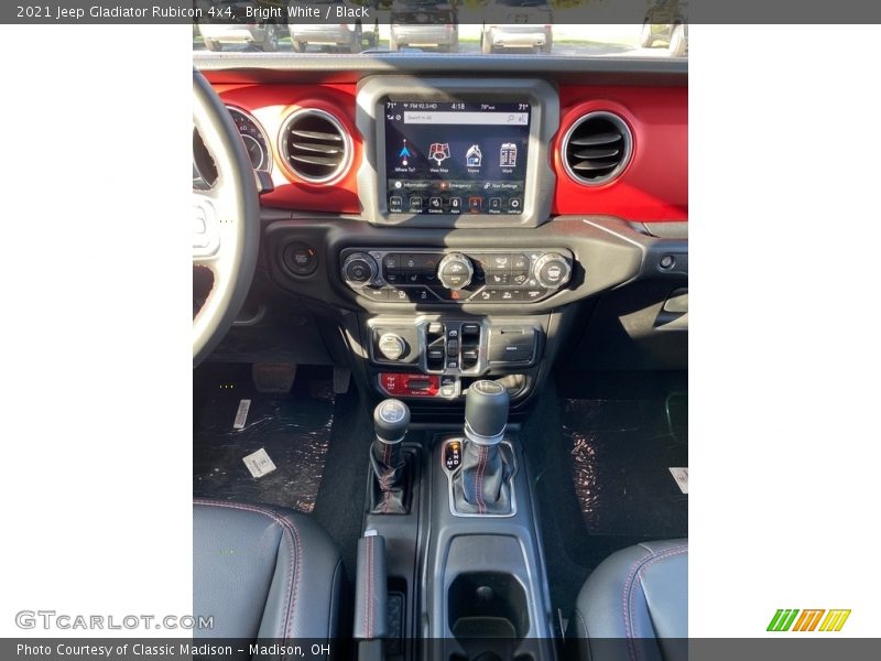 Bright White / Black 2021 Jeep Gladiator Rubicon 4x4