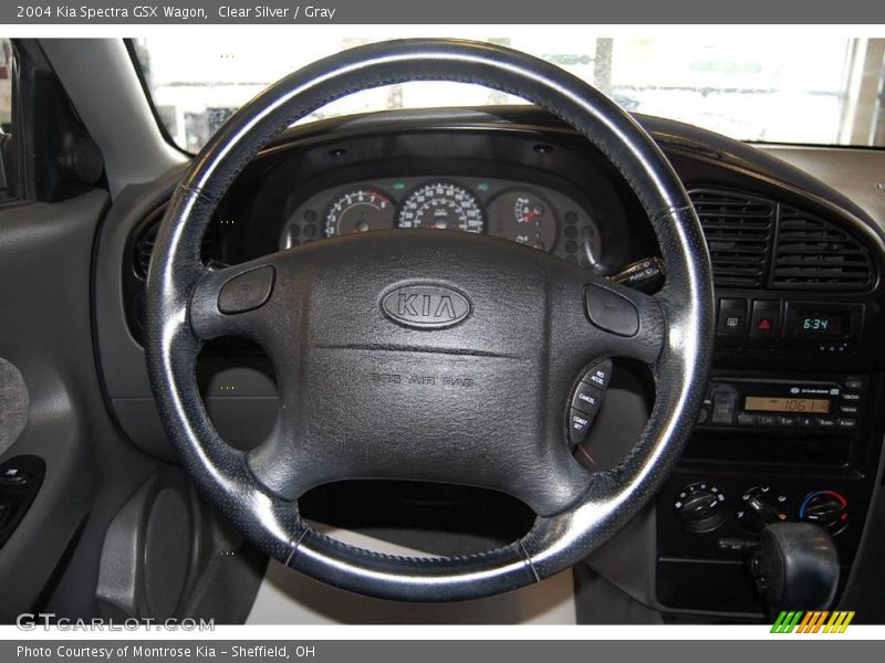 Clear Silver / Gray 2004 Kia Spectra GSX Wagon