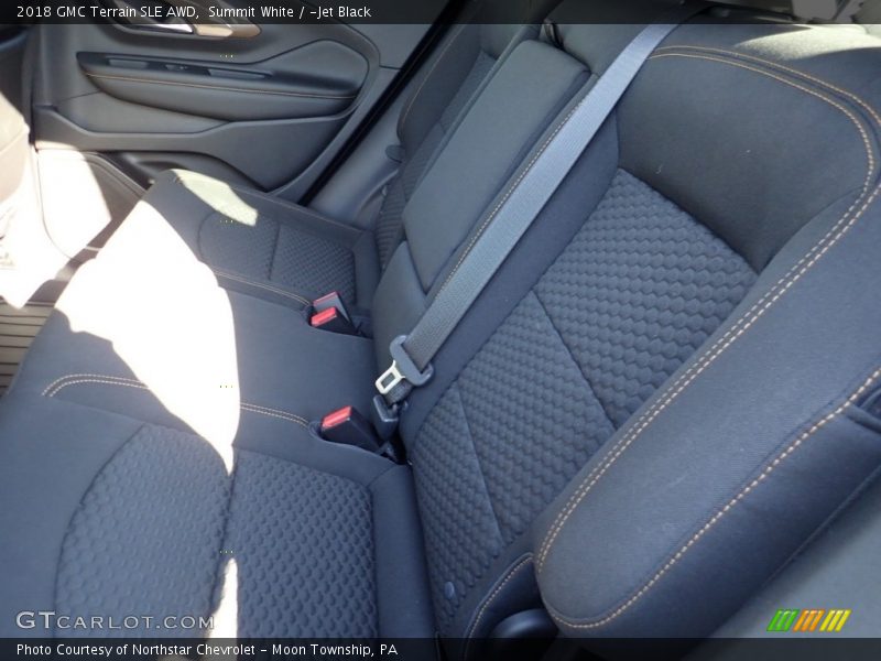 Summit White / ­Jet Black 2018 GMC Terrain SLE AWD