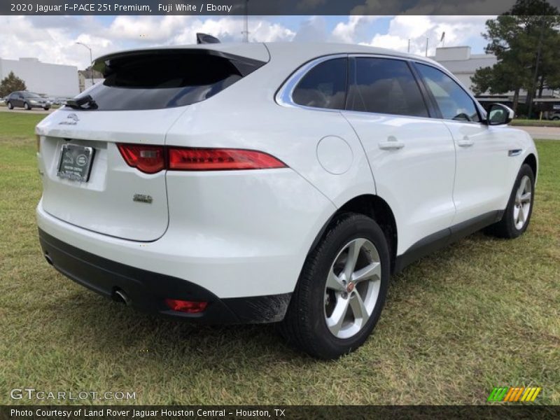 Fuji White / Ebony 2020 Jaguar F-PACE 25t Premium