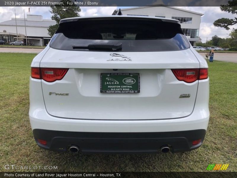 Fuji White / Ebony 2020 Jaguar F-PACE 25t Premium