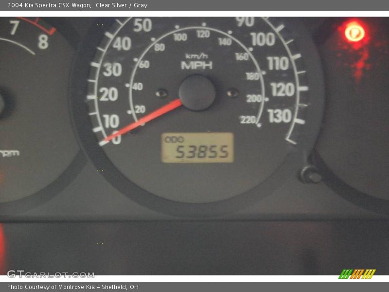 Clear Silver / Gray 2004 Kia Spectra GSX Wagon