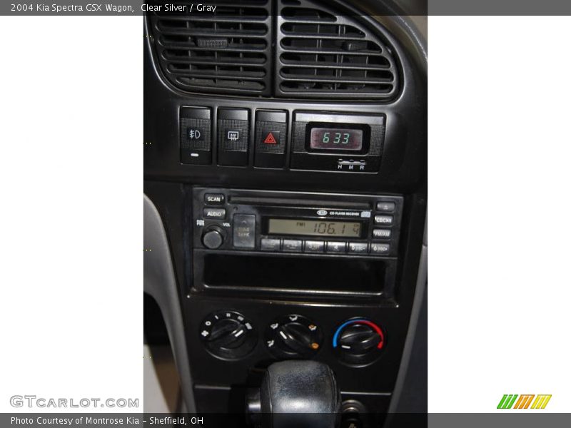 Clear Silver / Gray 2004 Kia Spectra GSX Wagon