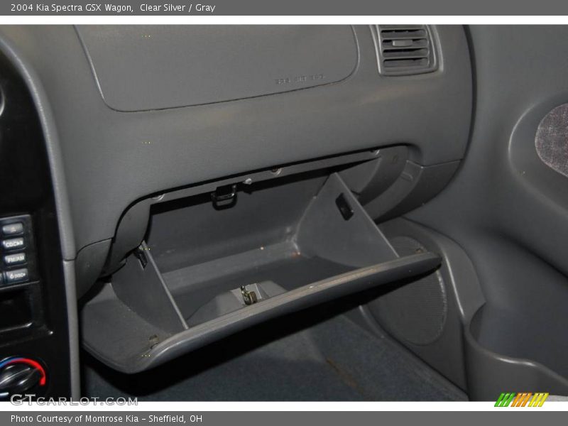 Clear Silver / Gray 2004 Kia Spectra GSX Wagon