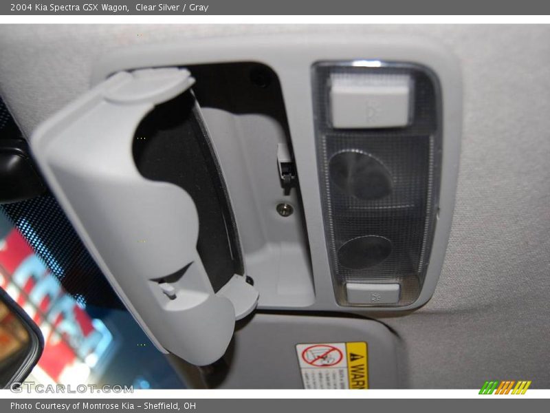 Clear Silver / Gray 2004 Kia Spectra GSX Wagon