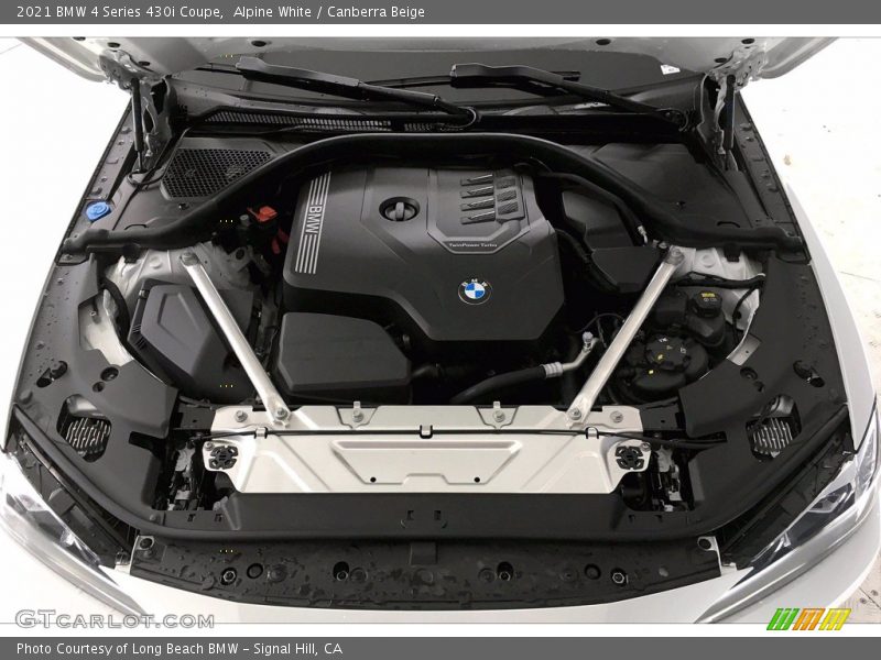  2021 4 Series 430i Coupe Engine - 2.0 Liter DI TwinPower Turbocharged DOHC 16-Valve VVT 4 Cylinder