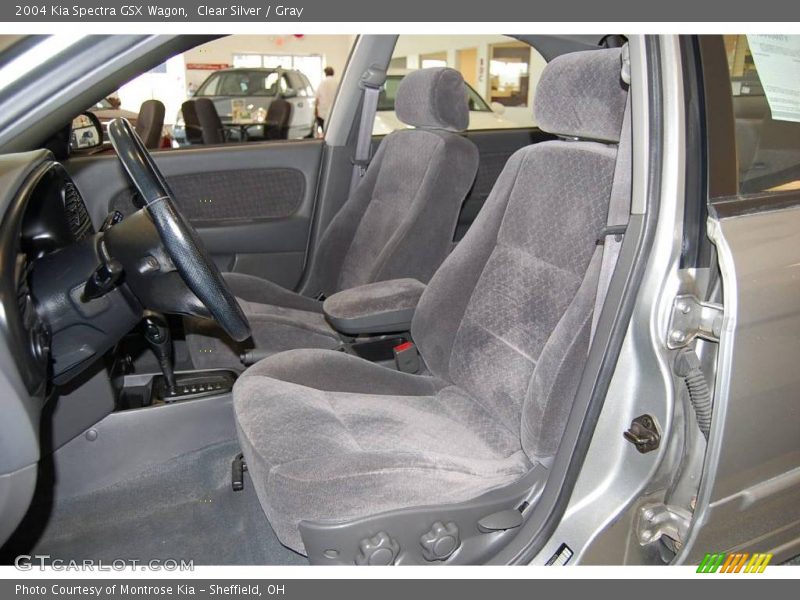 Clear Silver / Gray 2004 Kia Spectra GSX Wagon
