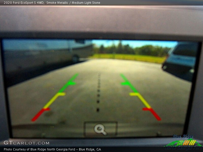 Smoke Metallic / Medium Light Stone 2020 Ford EcoSport S 4WD