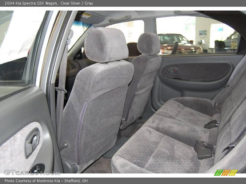 Clear Silver / Gray 2004 Kia Spectra GSX Wagon
