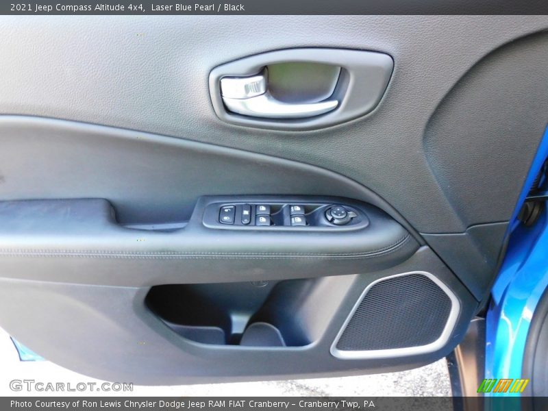 Laser Blue Pearl / Black 2021 Jeep Compass Altitude 4x4