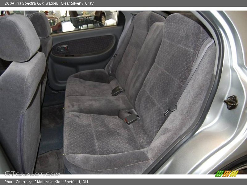 Clear Silver / Gray 2004 Kia Spectra GSX Wagon