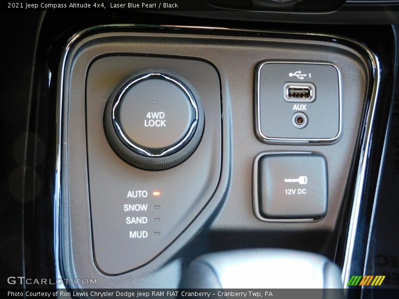 Controls of 2021 Compass Altitude 4x4