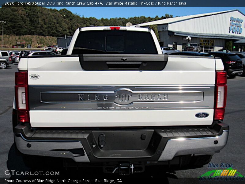Star White Metallic Tri-Coat / King Ranch Java 2020 Ford F450 Super Duty King Ranch Crew Cab 4x4