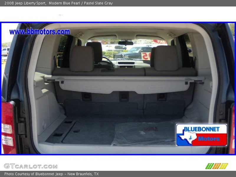 Modern Blue Pearl / Pastel Slate Gray 2008 Jeep Liberty Sport