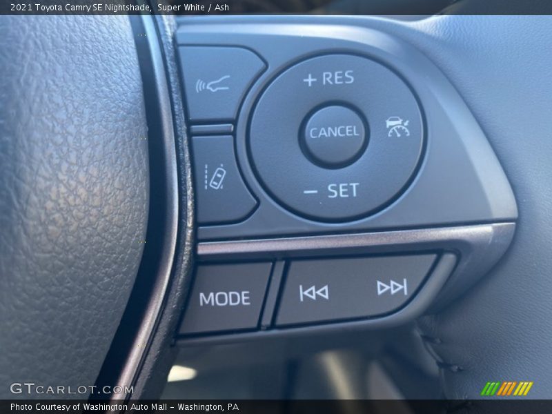 Super White / Ash 2021 Toyota Camry SE Nightshade