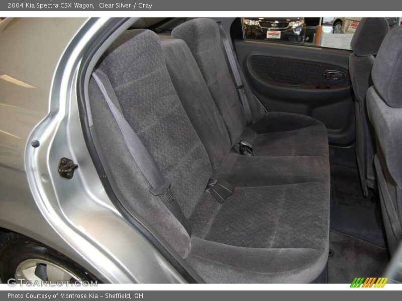 Clear Silver / Gray 2004 Kia Spectra GSX Wagon